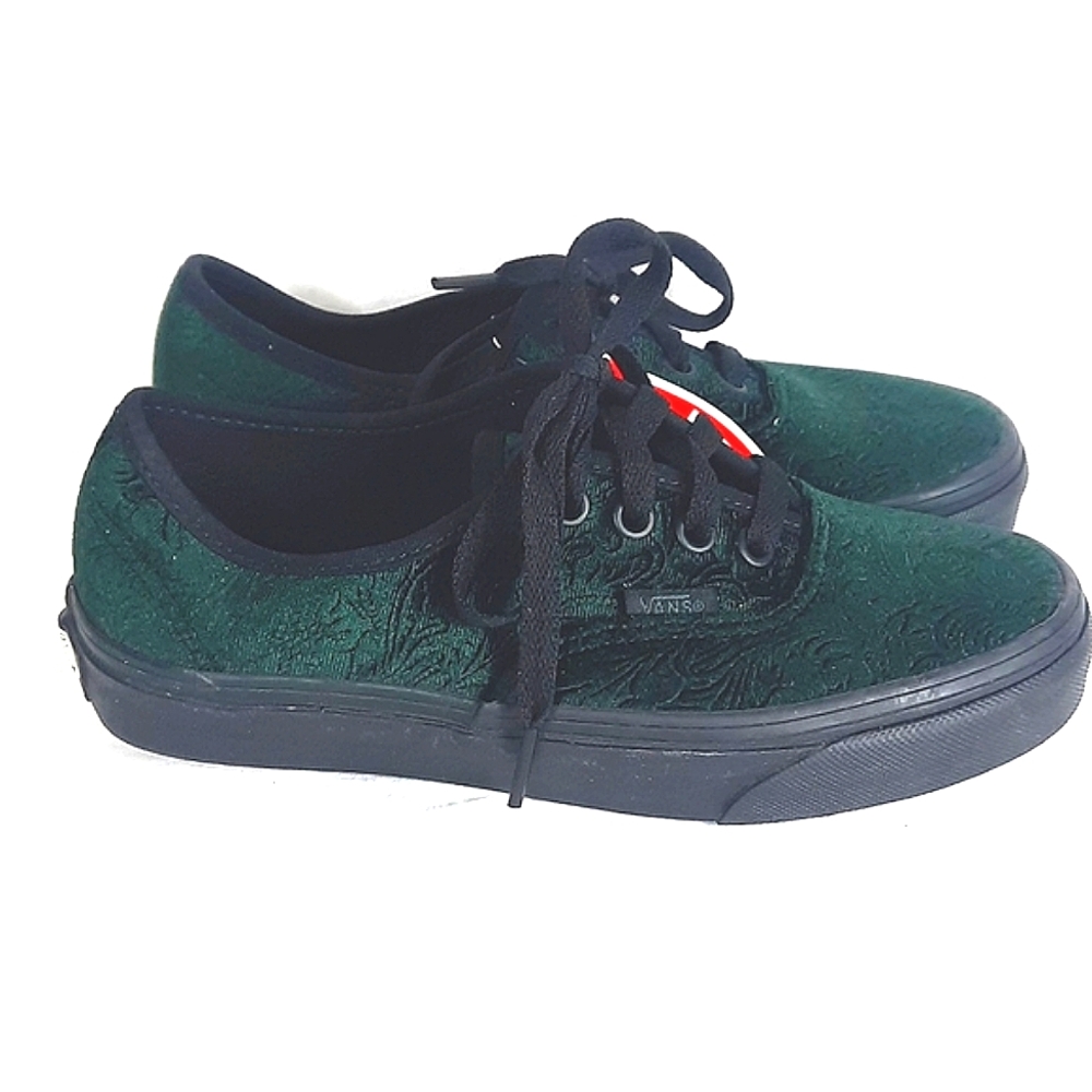 Vans Suede Unisex Shoes Mens Size 3.5 Women 5 Green Sk8 Fits Youth 3.5 Also